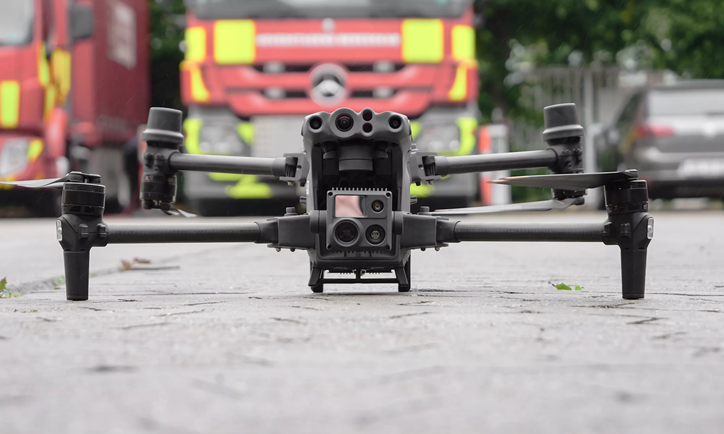 Beredskabet tester den nye Matrice 30T 